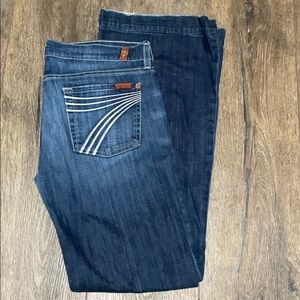 Seven for all mankind dojo size 30 inseam 31.5